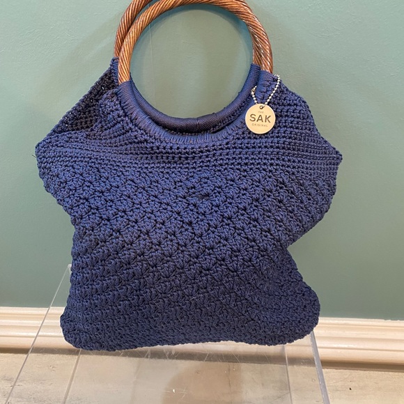 The Sak navy blue with wood handles - new without tags. - Picture 3 of 6